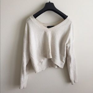cropped sweater